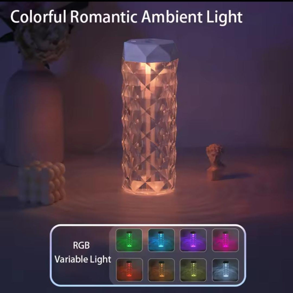 LED Humidifier with Anti-Dry Burning Protection & Dual Mist Modes