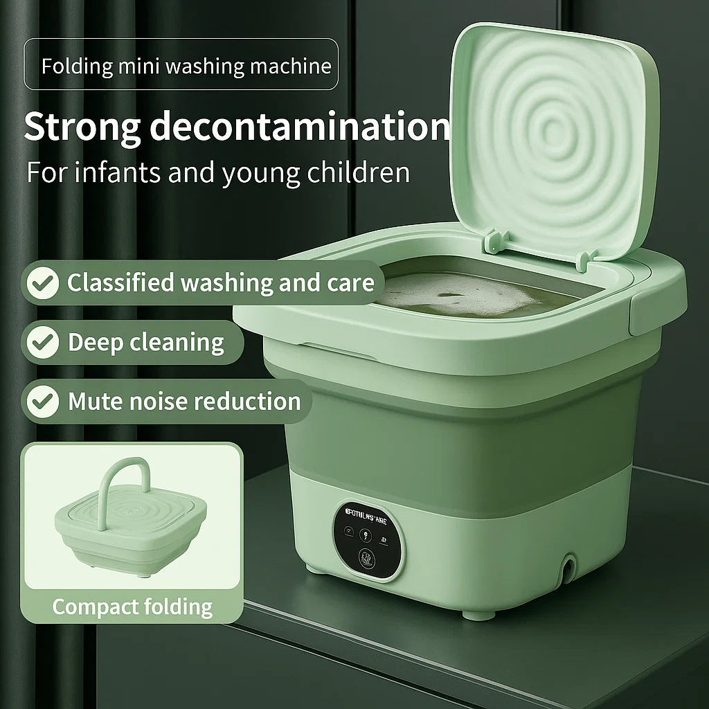 Mini Foldable Washing Machine with dryer