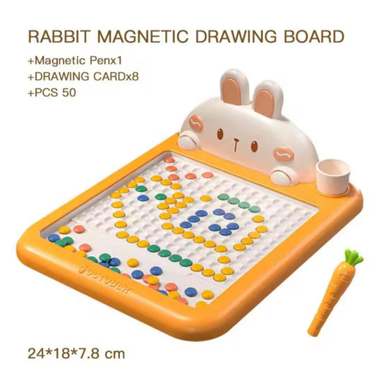 Kids Magnetic Bead Puzzle Board Toy